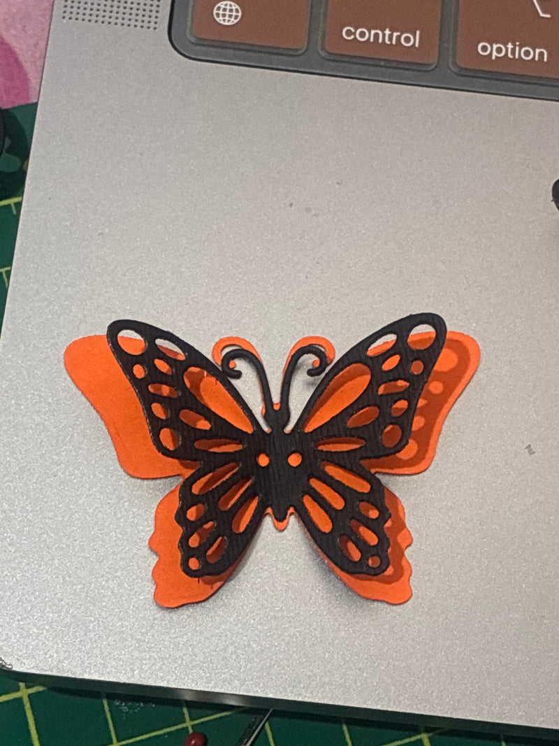 Mariposa de papel
