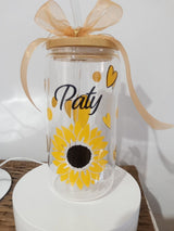 Vaso de Vidrio Bambú