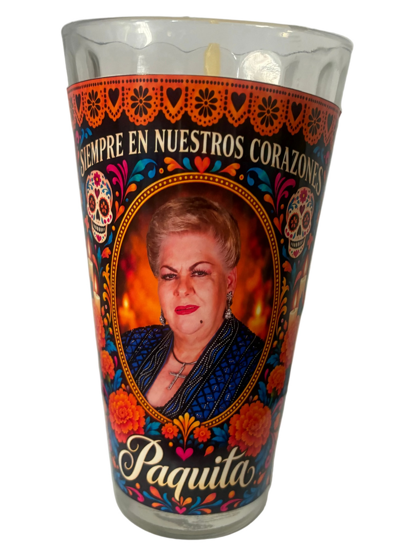 Veladora Personalizada Vidrio
