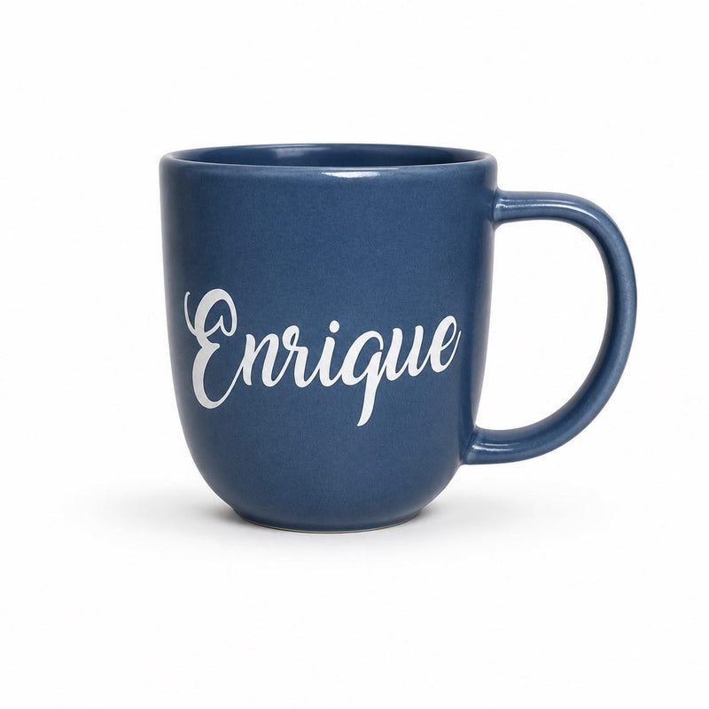 Taza clásica Azul